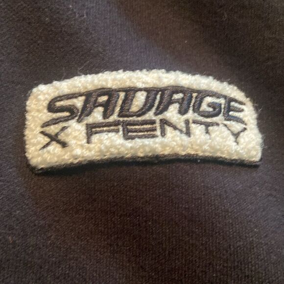 Savage x Fenty ESSENTIAL RACER CROPPED HOODIE 1X - Picture 7 of 13